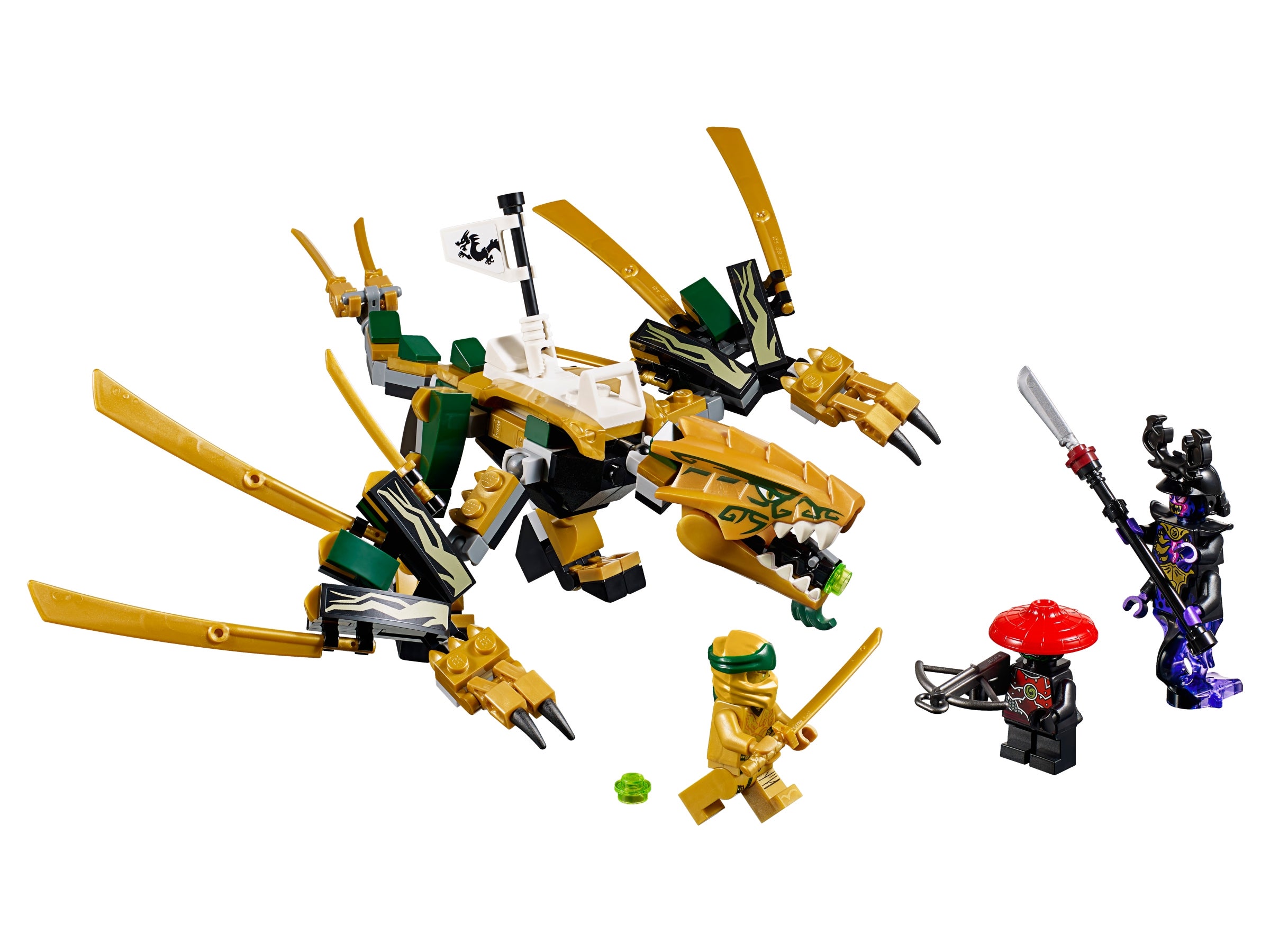 70666 GOLDEN DRAGON lego legos set NEW ninjago ninja LLOYD overlord EXPLORADOR
